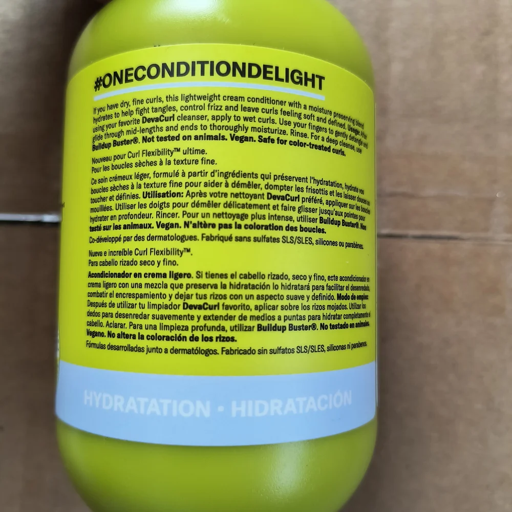 DevaCurl One Condition Delight Lightweight Cream Conditioner Moisture 3 Pack